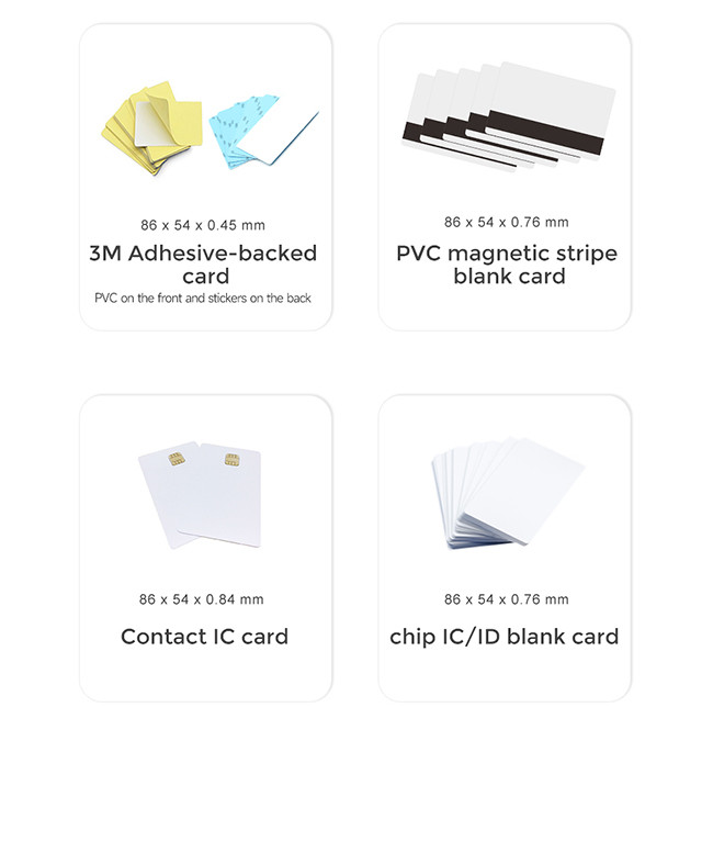 Custom PVC Plastic Membership Card Moisture Proof For Card Printer