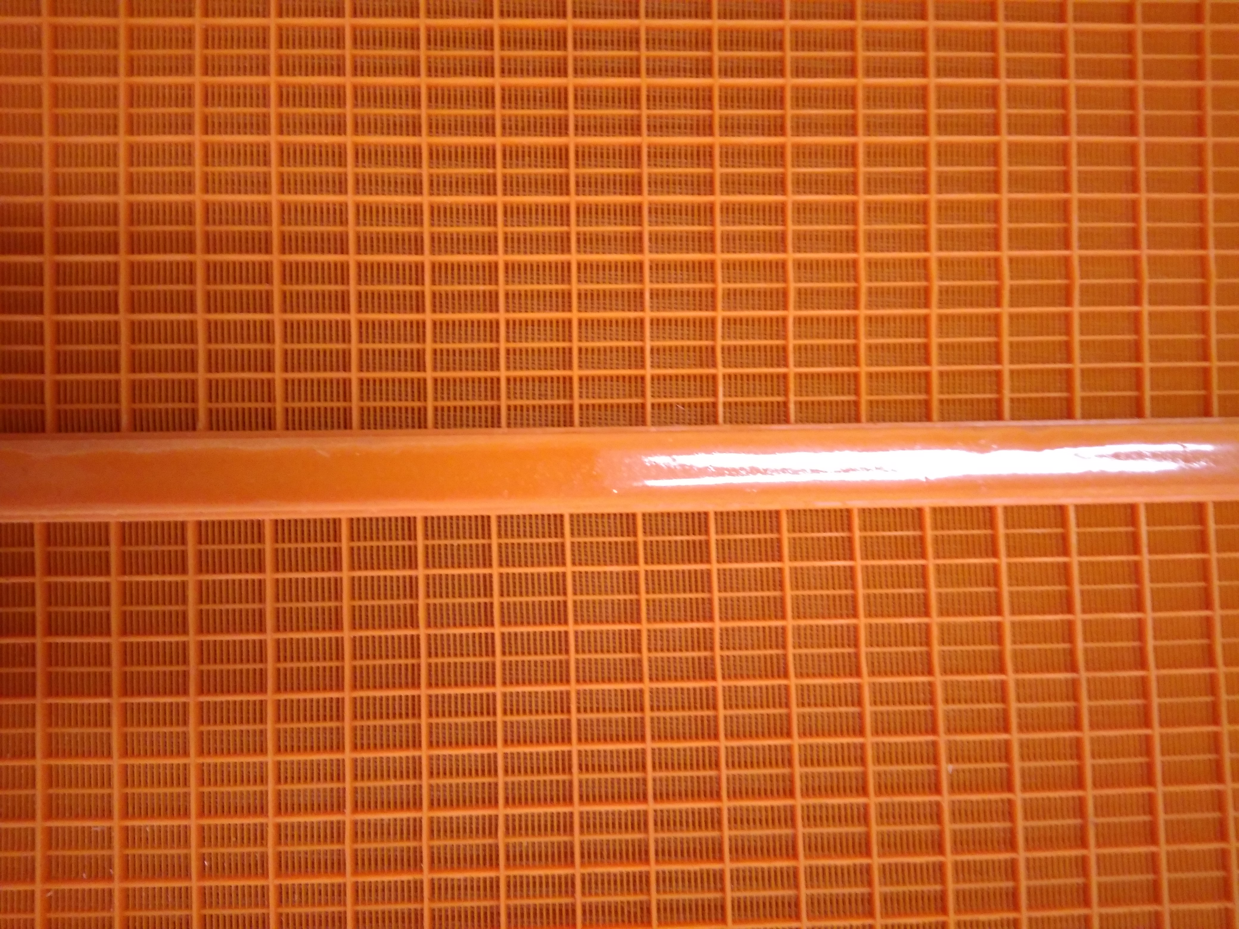 0.075mm Aperture Polyurethane Fine Screen Mesh For Mining Screening