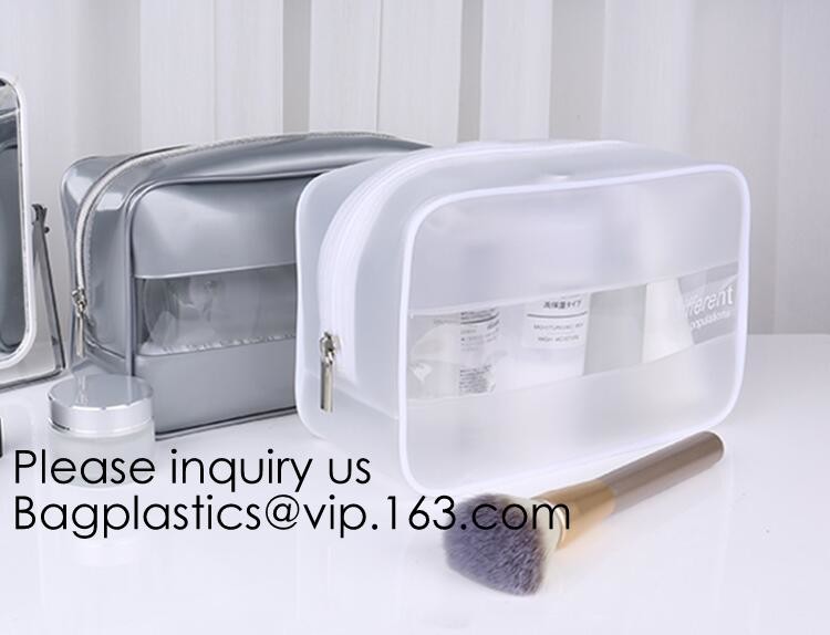 Promotion Travel PVC Cosmetic Pouch,PVC Makeup Bag Pouches Tote Clear Transparent Cosmetic Travel Bag For Sale