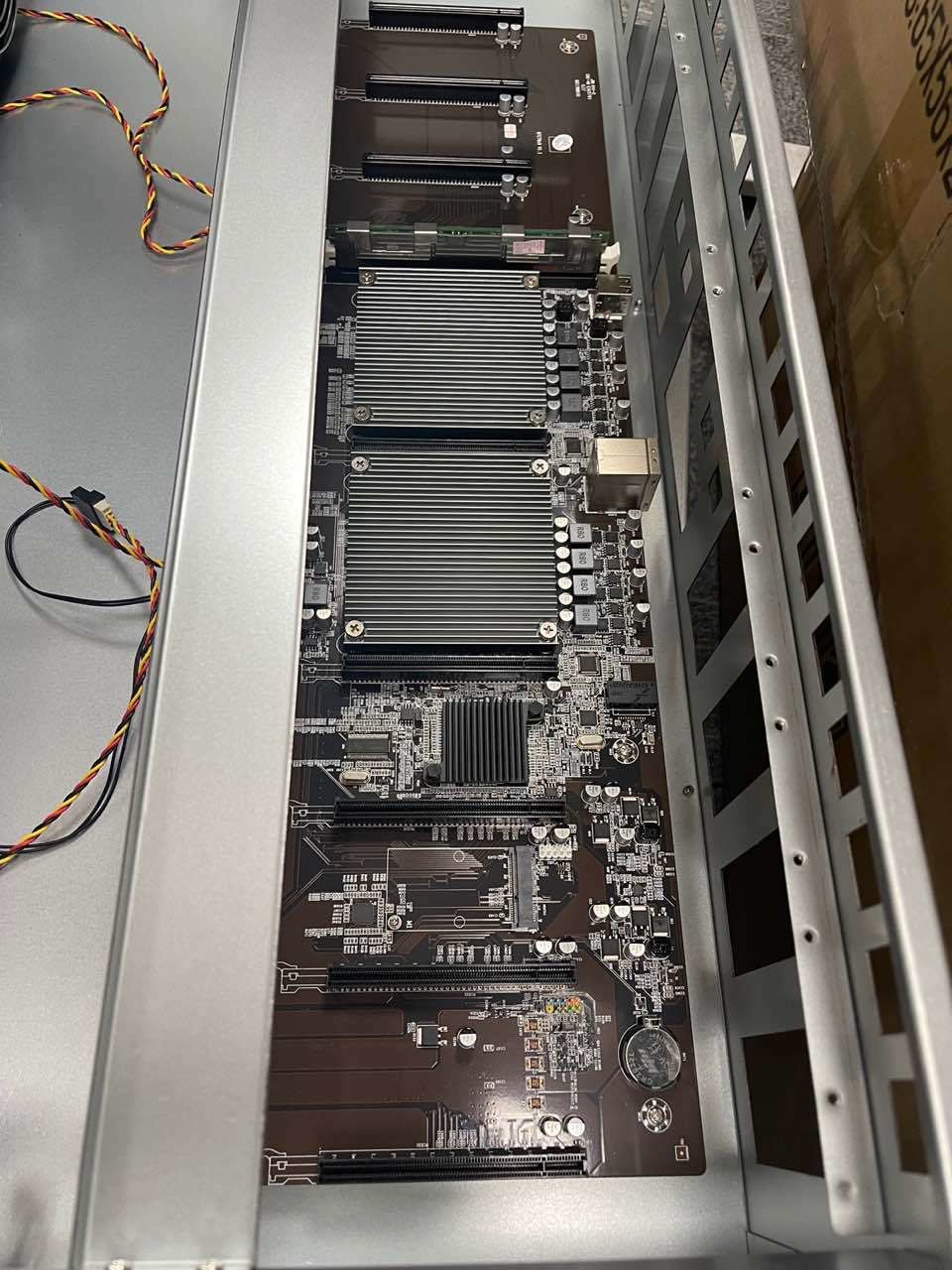 2000w 3060 3070 GPU Mining Case 3090 Pc Server Chassis 8 Gpu Mining Rig Case