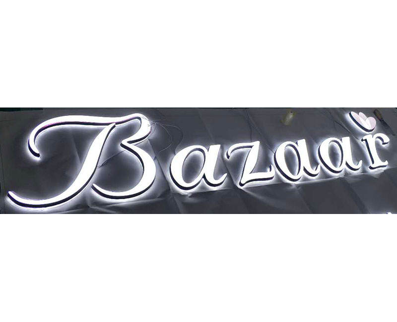 Custom 3D Modern House Number Address Mini Led Acrylic Sign