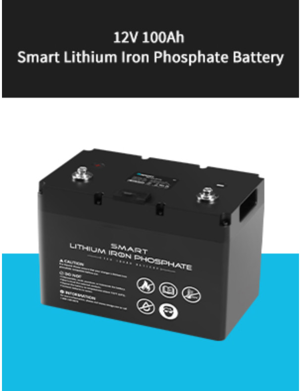 OEM ODM LiFePO4 lithium battery 12V 100Ah Lithium Battery Smart Deep Cycle Customized battery lithium battery packs