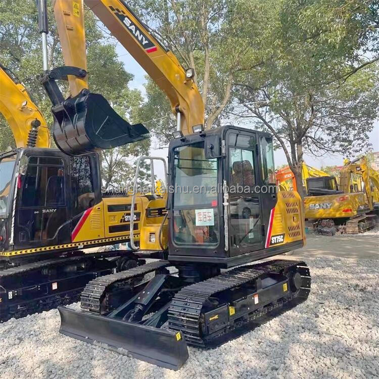 Good Condition Used SANY SY55C SY60C SY75C SY95C SY135C SY215C Excavator in Shanghai