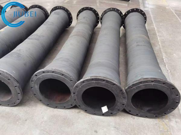 6 Inch 15 Inch Flexible Rubber Discharge Hose Pipe Industrial Hydraulic Rubber