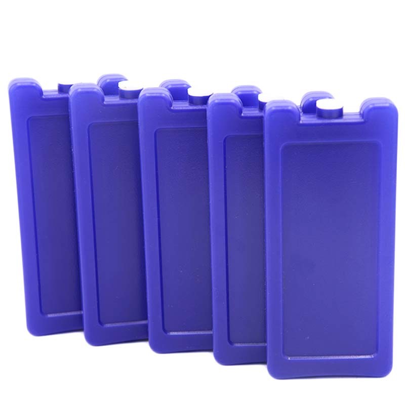 FDA Hard Plastic Reusable Ice Bricks With Logo Printed