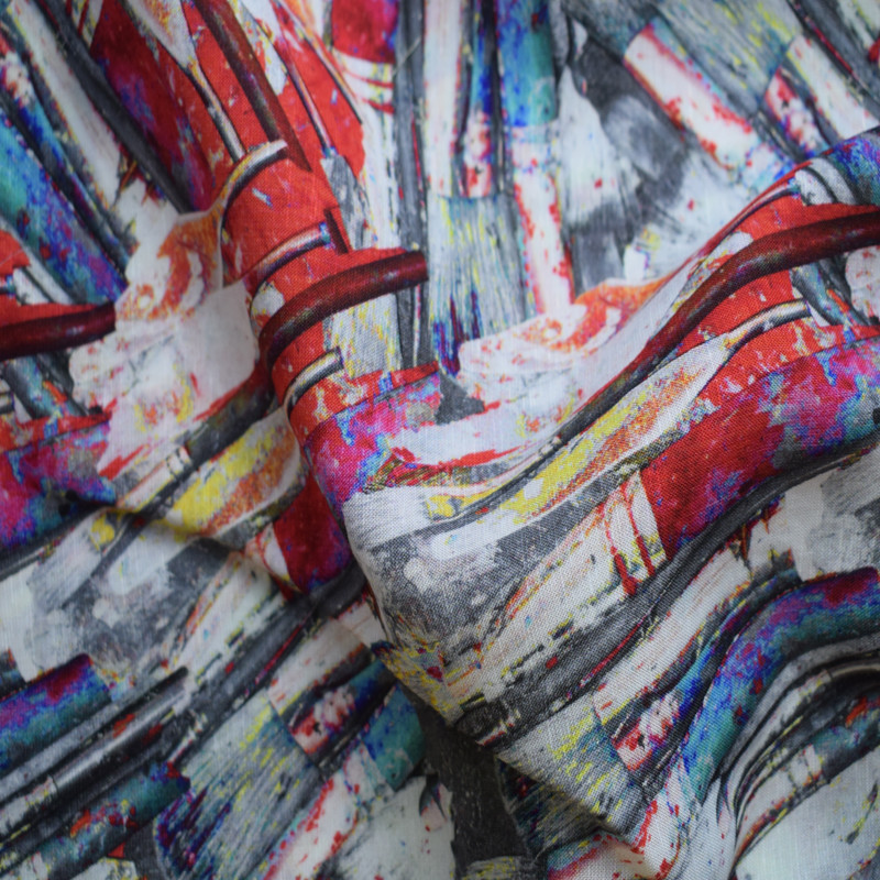 Twill Woven Soft Tulle Fabric 10% Rayon Viscose 20% Tencel 70% Blend