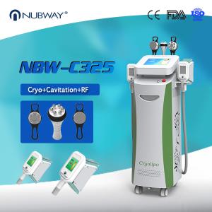  5 handles cryolipolysis cool shaping fat freezing machine with RF cavitation For whole body slimming Manufactures