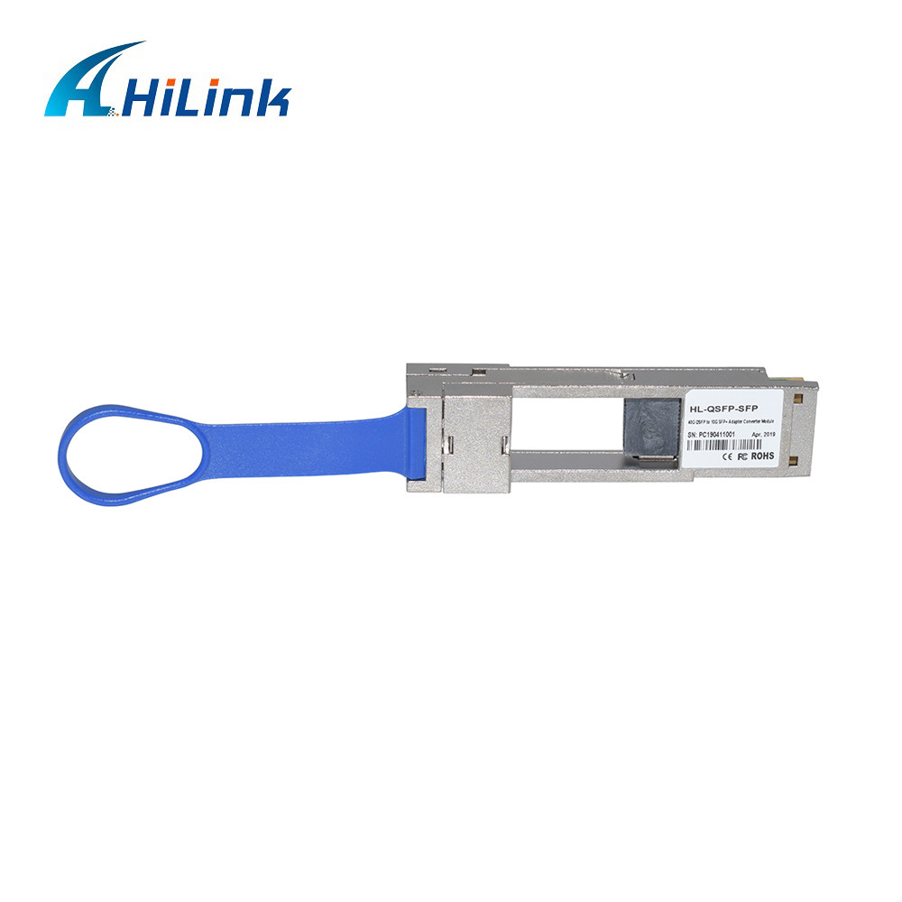 SFP+ Adapter QSFP+ Transceiver QSA Module 40G QSFP Breakout To 10G SFP+ Cage Only