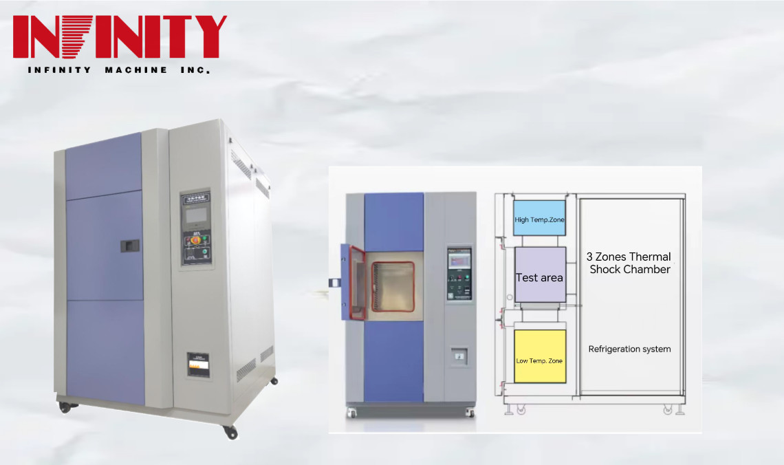 High Capacity Water-cooled Temperature Rapid Change Tester for 30kg / Layer Specimens