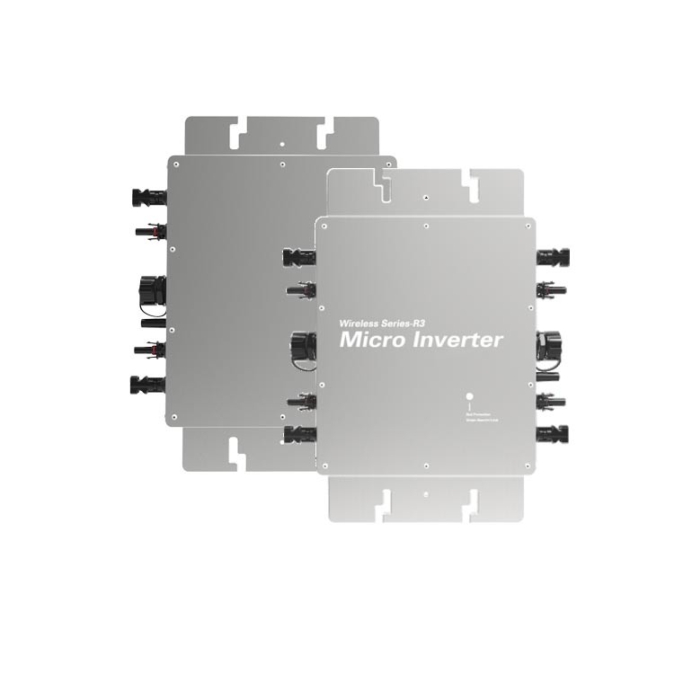 WVC 1600 Grid Tie Micro Inverter Pure Sine Aluminum Alloy Hybrid Micro Inverter