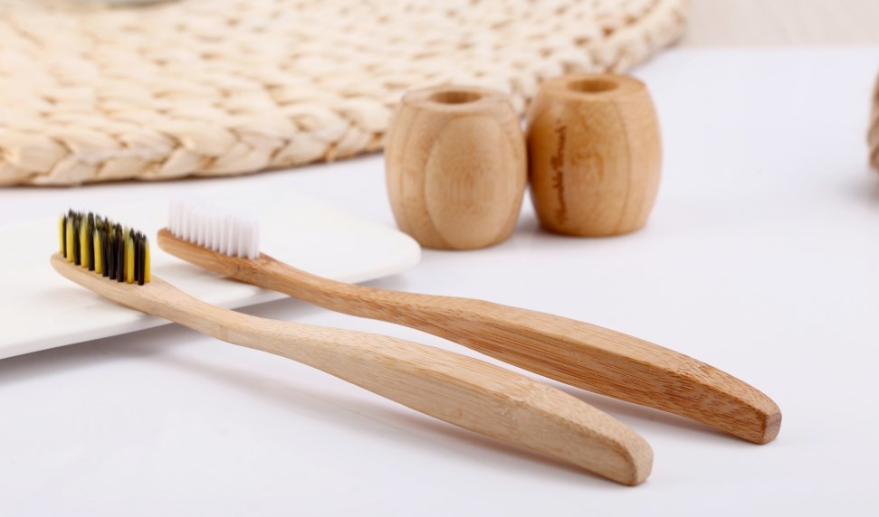Oral Care Completely Biodegradable Toothbrush 190mm Earth Friendly