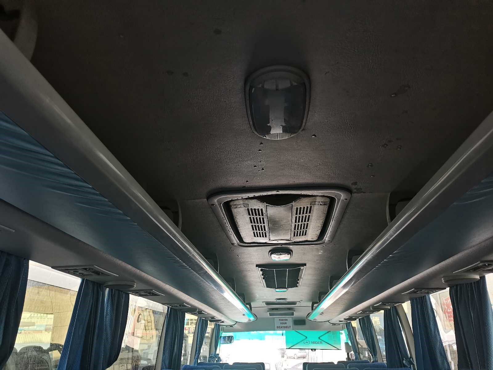 12m Luxury Used Coach Bus Higer Bus Parts 35seats Second Hand Passenger Bus