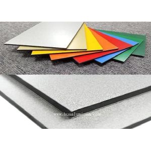 China PE Coated Aluminum Composite Material Panels , 3mm ACM Panel on sale
