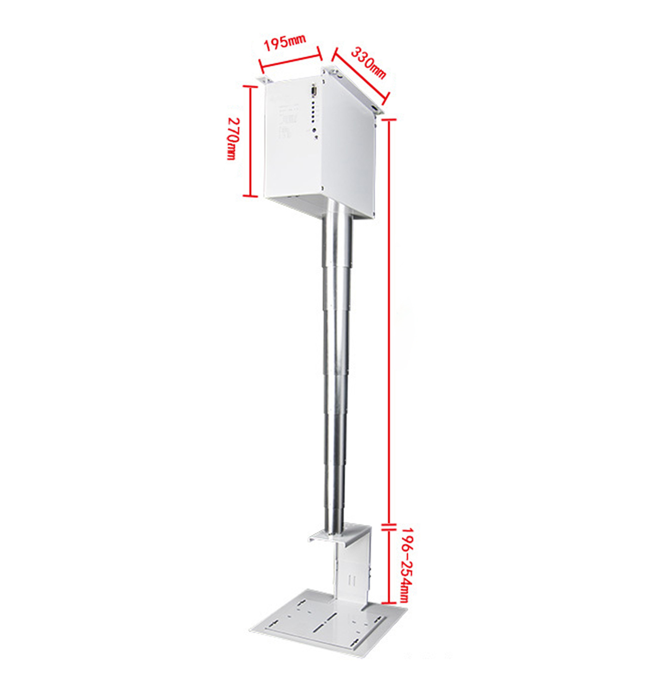 Ceiling Mount Camera Lifting Motorized Telescopic Lifting Bracket Hanger