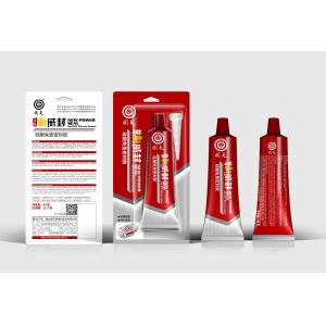 Red Power Seal Silicone Gasket-Free Sealant for High-Performance Engineering