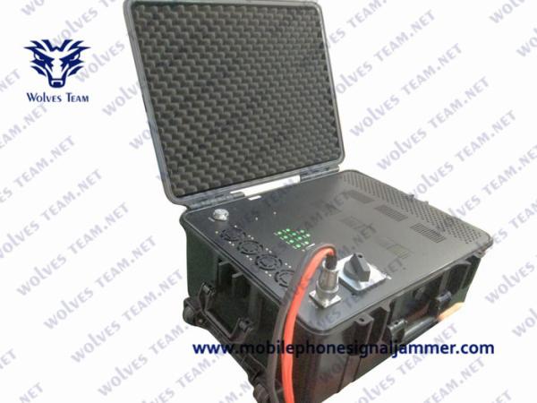 500W High Power GSM 3G 4G Cell Phone Signal Jammer Durable Waterproof Outdoor