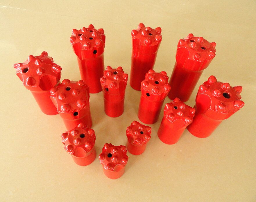 YK05 Tungsten Carbide Threaded Button Drill Bit T38 Diameter 102mm