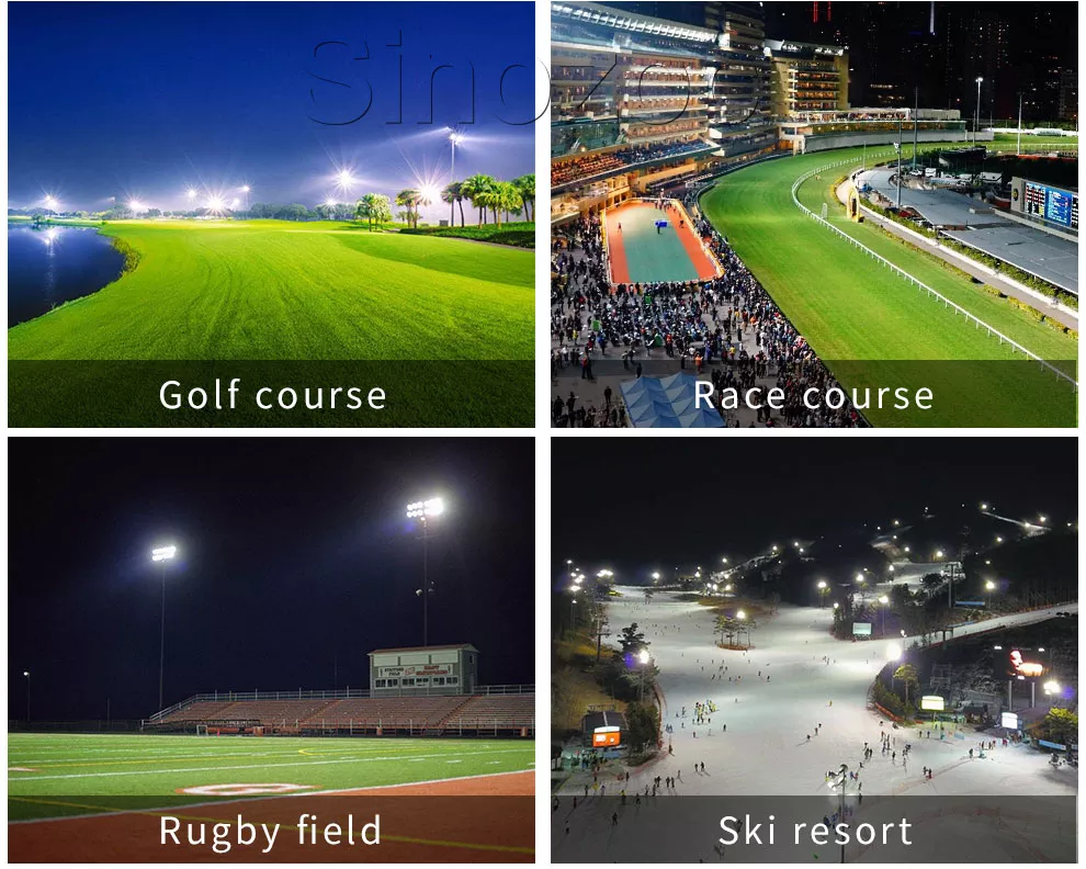 480W LED Stadium Lights 2800K - 6500K LED Sports Lighting For Square Illumination