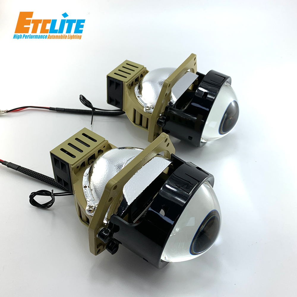 Bi Led Projector Lens Kit , HID H11 H4 H7 Retrofit Projector 12 Volt