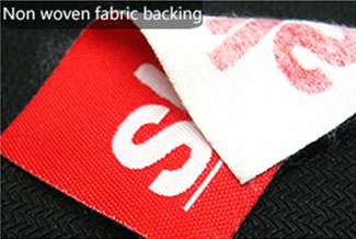 Eco - Friendly Cotton Woven Clothing Labels Tags For Clothes Embroidered