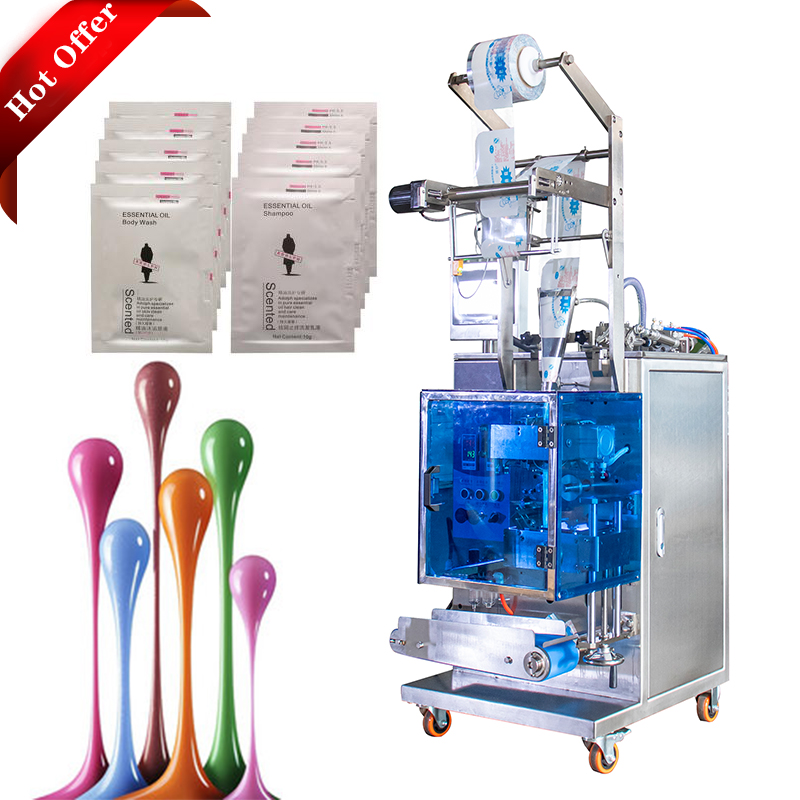 4 Side Sealing Sachet Packaging Machine 220V / 380V With SS304 Body