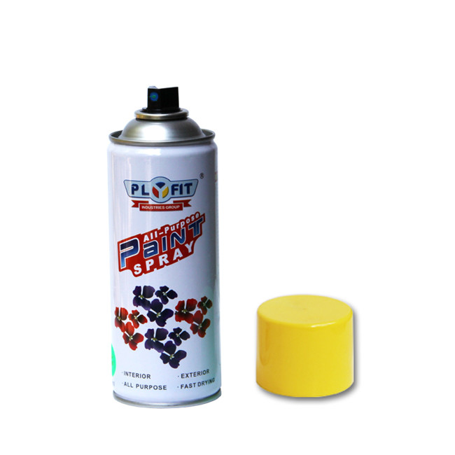Eco Friendly Graffiti Acrylic Spray Paint Quick Dry Clear Coat Spray
