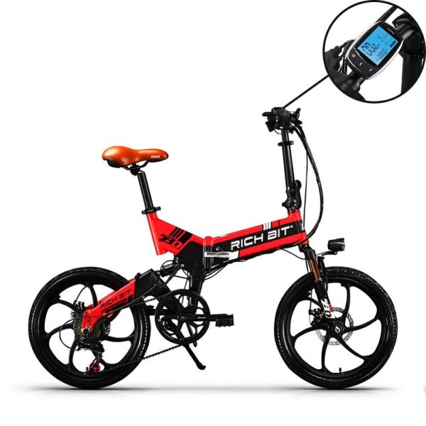 Rich Bit Top-730 Folding Mountain Electric Bikes For Adults Teenager Sport 48v 9