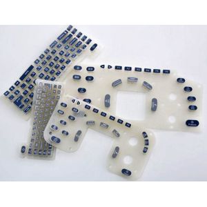  Soft Rubber Keypad Buttons For Electronics Telecommunication Manufactures