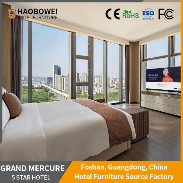 Moderate Soft Package Five Star Luxury King Size Bedroom Set For Business Hotel