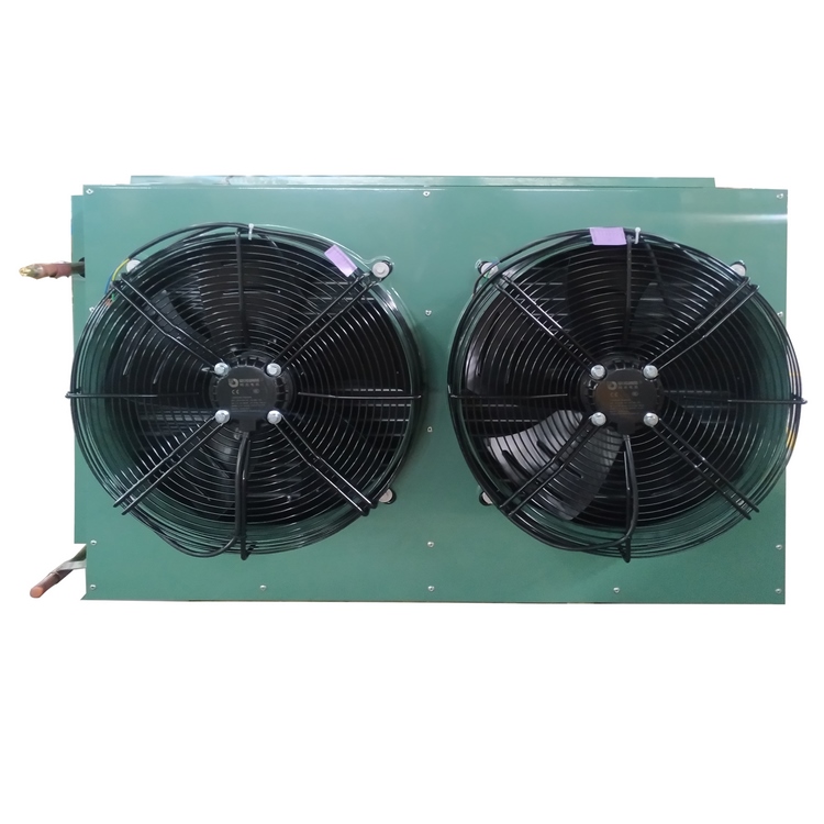 Large Cooling Capacity Cold Room Condenser Customizable V Wave Type Fin