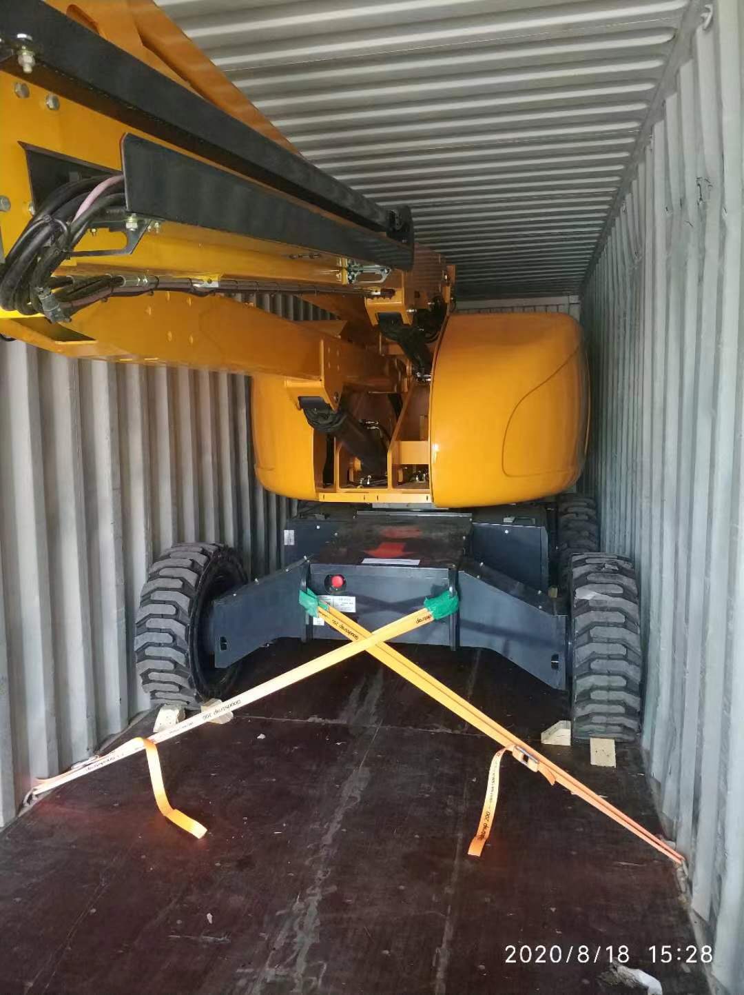 8000 kg Aerial Telescopic Boom Lifts with Overall Dimensions of 8.27*2.38*2.3m