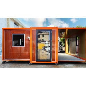 Expandable Prefab Container House Sandwich Panel Construction for Customized