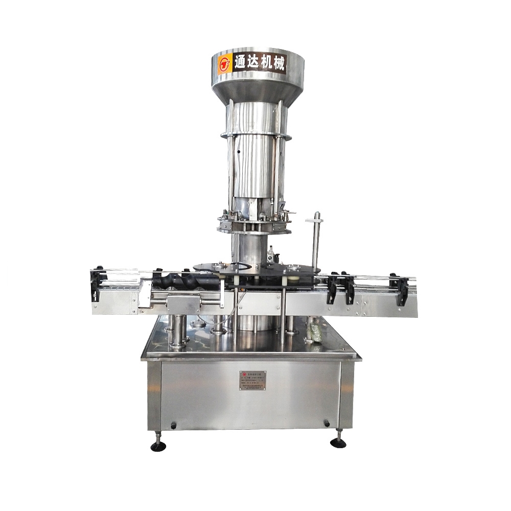 factory aluminum lid capping machine glass bottle sealing machine full automatic ropp capper