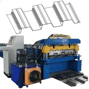 Fully Automated Floor Decking Forming Machine For Construction Needs