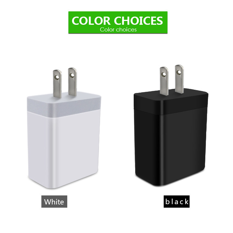 28W US PD TRAVEL CHARGER TYPE-C +USB FAST CHRGER for Macbook compatible with HUAWEI QUICK CHARGE QC3.0/QC2.0