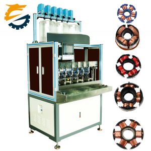 Fully Automatic Stator Coil Winding Machine with Motion Control and 10 KG Max.