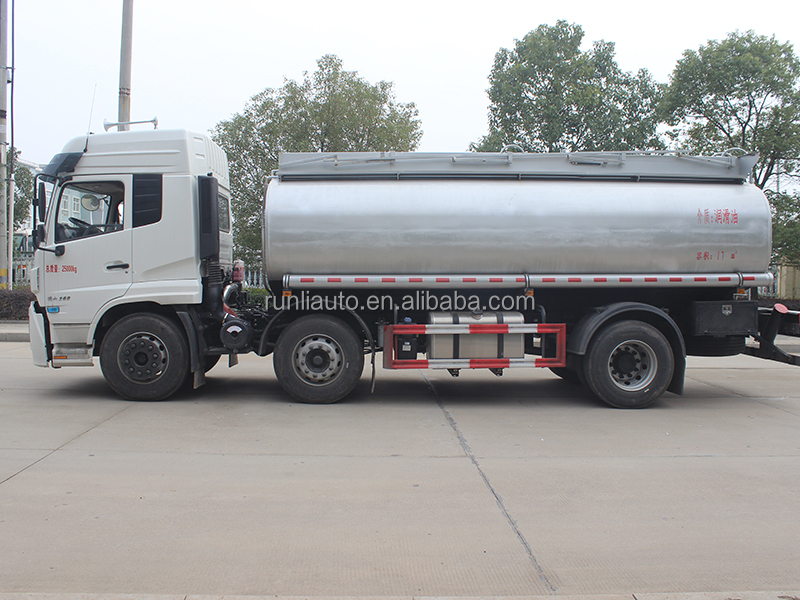 Dongfeng Three Axle Chemical Tanker Truck Common Liquid Transport Vehicle
