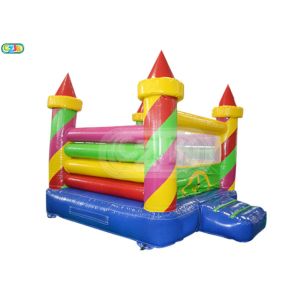 Durable Large Inflatable Bouncer / Inflatable Bounce House Castle For Amusement