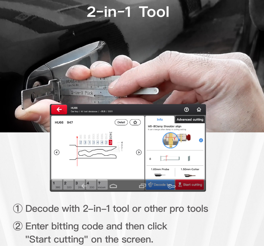 condor ii 2 in 1 tool