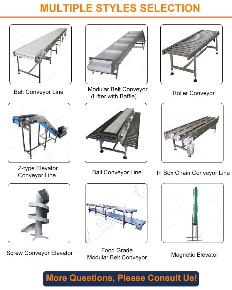 Food Canned Bottles Conveying Slat Top Chain Conveyor For Industry Packaging Line