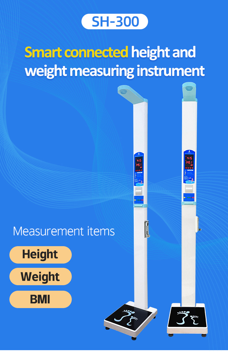 Led Display Coin Operated Digital Body Scale for Business Bmi Height and Weight Weight Scale