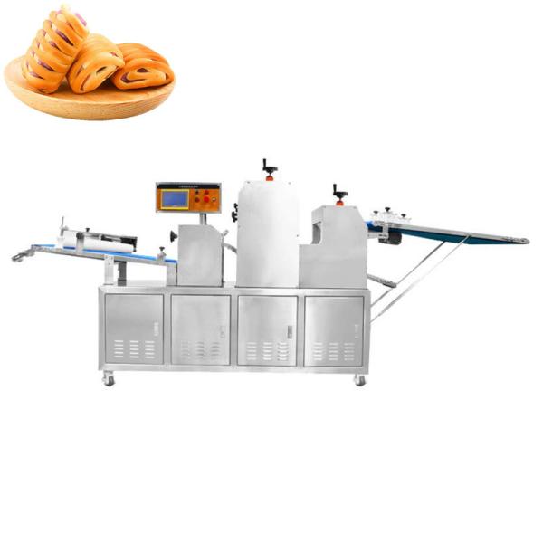 Automatic puff pastry/puff biscuits/puff cookies machine Hot selling flaky bread