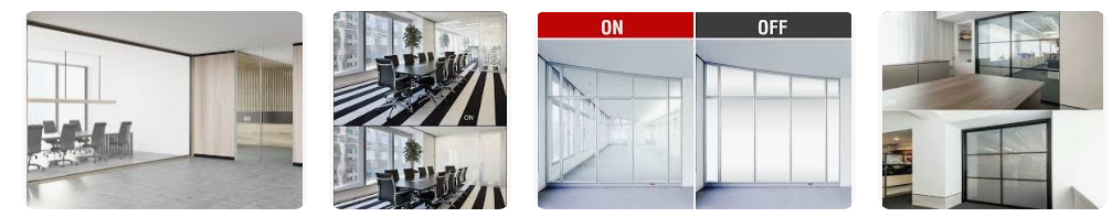 Smart Switchable Glass Partition