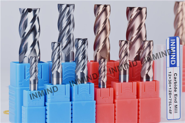 TISiN SiN Coating , Square End Mill , 4 Flute , 4mm to 16mm , milling tools , upto HRC55 , 0.5UM , TAIWAN Standard