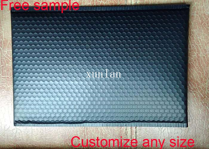 2 Sealing Sides Shipping Bubble Mailers Shiny Foil Wrap Envelopes 8 * 6 Inch Metallic