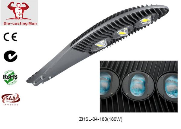 IP65 COB 180W Outdoor LED Street Lights for Roadway / Highway Lighting AC 85V -