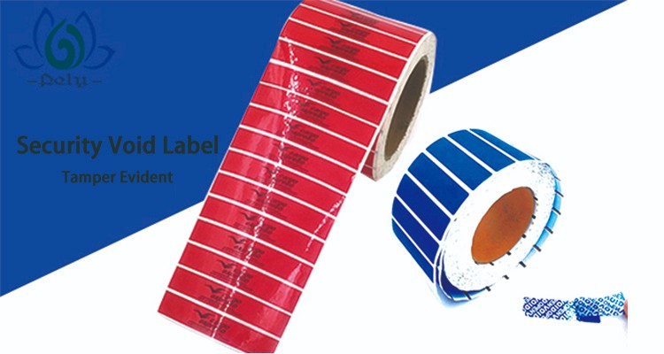 Anticounterfeiting Silver Goil 3D Tamper Proof Barcode Labels