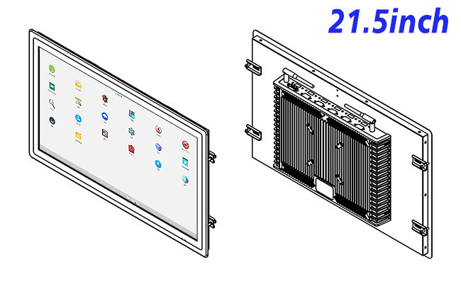 21.5-Inch Large Format Android Screen for Smart City Projects and Digital Signage