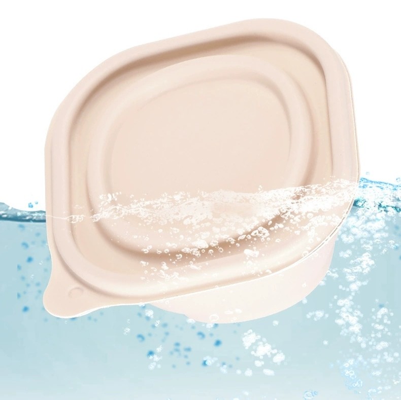 Corn Starch Biodegradable Container Disposable Compostable Takeaway Containers