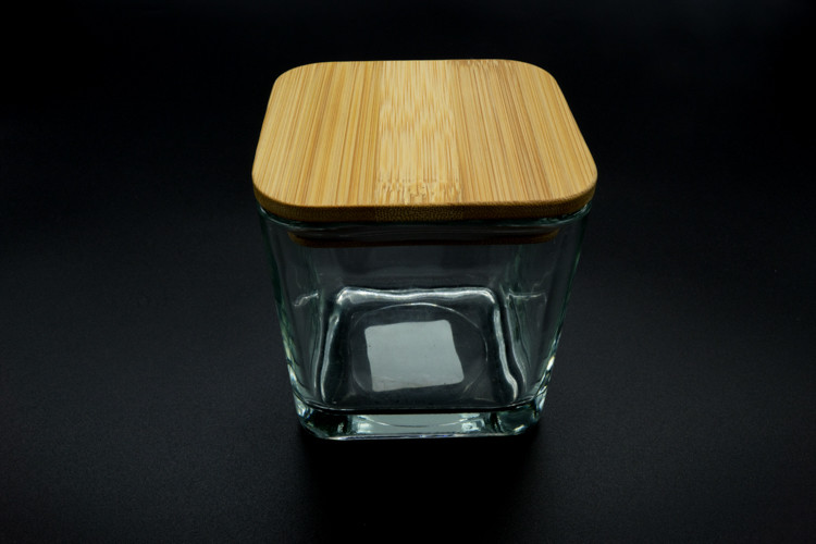 Eco Friendly Bamboo Lid Jar 250ml - 1500ml Kitchen Storage Jars